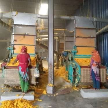 Producing 100% Cotton Golden Yellow Shoddy